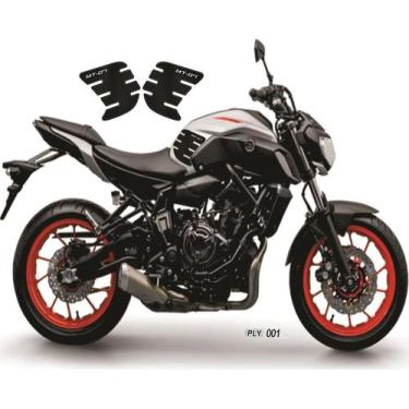 Imagem de Adesivo Protetor Lateral Tanque Yamaha MT 07 Kit 01 - Resitank