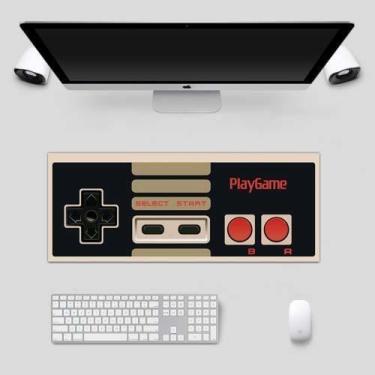 Imagem de Mouse Pad Grande Gamer Speed Controle Nintendinho - Deluzz