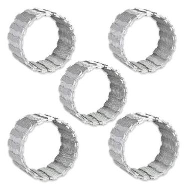 Imagem de 50 Metros Kit Instalação Concertina 30 Cm Simples Scudo