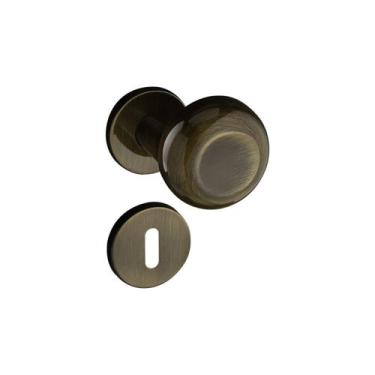 Imagem de Fechadura 400 Com Roseta Bronze Oxidado Interna - Pado
