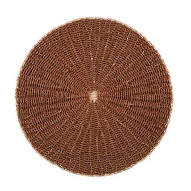 Imagem de Jogo Americano Sousplat em Rattan Marrom Wolff 38cm