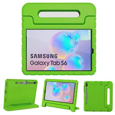 Imagem de SIMPLEWAY Capa para Galaxy Tab S6 10,5 polegadas 2019 (modelo SM-T860/T865/T867), capa infantil para Samsung Galaxy Tab S6 com slot para caneta S, capa protetora leve à prova de choque