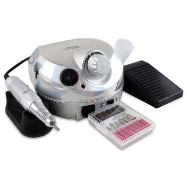 Imagem de Lixadeira Motor Elétrica Unhas Nail Drill Porquinho, Bivolt 110 - 220v