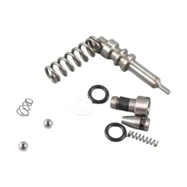 Imagem de Amagogo Conjunto de válvula de núcleo de empilhadeira hidráulica manual Controle de fluxo Peças de reparo Acessório de empilhadeira de elevação Haste de