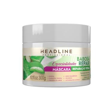 Imagem de Máscara Babosa Repair - Reconstrução Profunda, Repõe Massa e Recupera Maciez - HEADLINE Especialidades - 300g