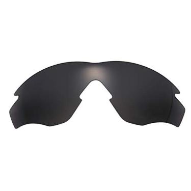Imagem de NicelyFit Lentes de reposição polarizadas para óculos de sol Oakley M2 armação de vidro (preto), Preto, M2