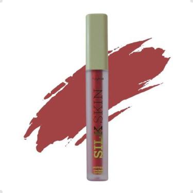 Imagem de Batom Líquido Ruby Rose Silk Skin Smooth Blur Timeless 4ml HB-F7100-1