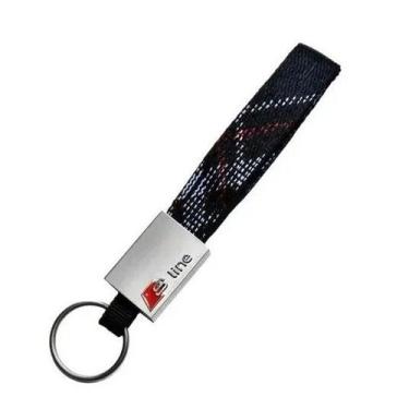 Imagem de Chaveiro Lona S Line Preto Luxo Premium Automotivo  - Sterk
