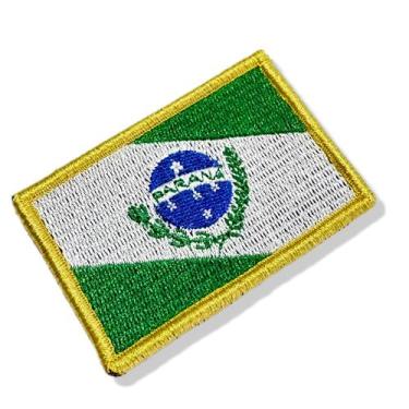 Imagem de BE0174-001 Bandeira Paraná Patch Bordado 7,5x5 - BR44