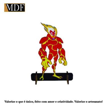 Imagem de Totem de Mesa Personagem 6 Menino 10 12cm Displays Aniversário Mdf Ade