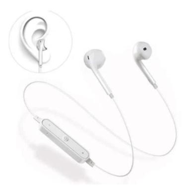 Imagem de Fone Bluetooth Sem Fio S6 Relâmpago Celular Air Recarregável Fone De O