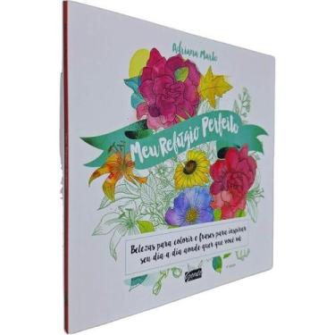 Imagem de Livro Físico de Colorir Meu Refúgio Perfeito: Belezas Para Colorir e F