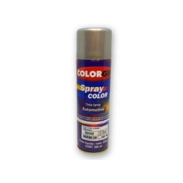 Imagem de Tinta Spray Automotiva ALUMÍNIO P/ RODAS 300ml COLORGIN