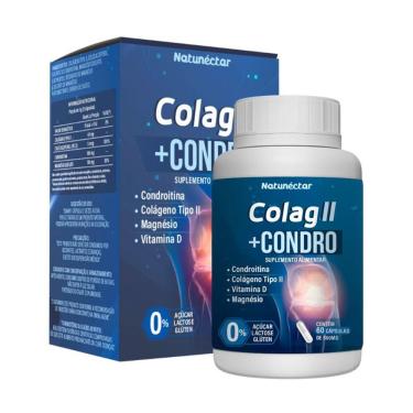 Imagem de Colágeno Tipo 2 + Condro Suplemento Alimentar Natunectar 500mg - 60 Cápsulas