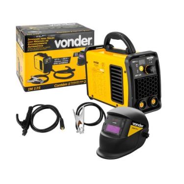Imagem de Inversor para solda IM125 c/ máscara Bivolt VONDER