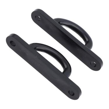 Imagem de Placa de Trava Rotativa D Striker, 2 Peças, Comprimento de 4 Polegadas, Uso de Longa Duração, Placas de Striker Em Formato D 5423020000 para Portas de Vidro Com Tampa de Caminhão