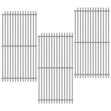 Imagem de Clivimi Grelhas de substituição para peças de grelha DCS 54801 DCS 36, 48, 36ABQR, 36BQR, 36DBQ, 48DBQAR, 48DBQR, 48EBQAR, 48EBQAR, 48EBQR, BGA36-BQARL, BGA36-BQARN, barras de cerâmica de aço