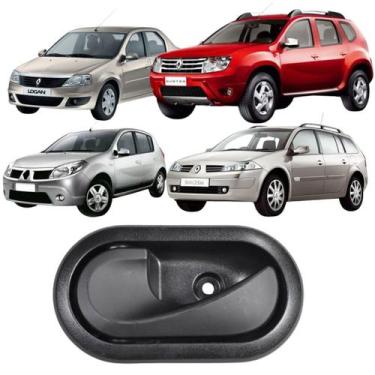 Imagem de Macaneta Interna Porta Dianteira ou Traseira Duster Logan Megane Oroch