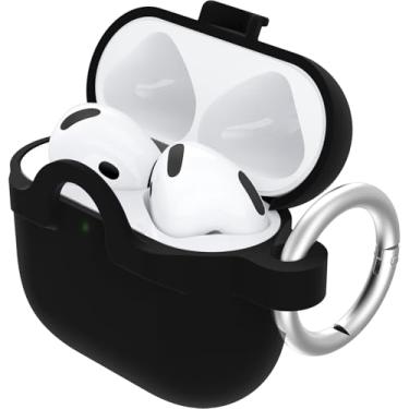Imagem de OtterBox Capa de fone de ouvido de toque suave para AirPods (4ª geração), à prova de choque, à prova de quedas, ultrafina, capa protetora resistente a arranhões e abrasão para AirPods da Apple, inclui