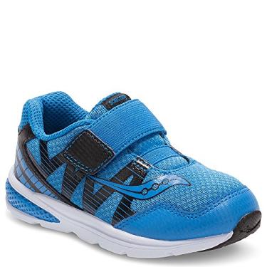 Imagem de Saucony Baby Ride Pro Tênis de corrida (bebê/criança pequena), Azul royal/preto, 5 Toddler