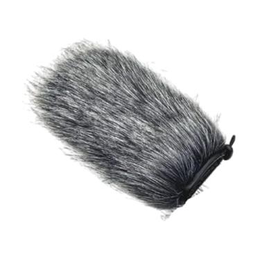 Imagem de Milageto Câmeras Mic Mic Deadcat Escreia de vento Proférico de vento fácil de usar Flitro de Windjammer para podcasters externos em interior, 14cm