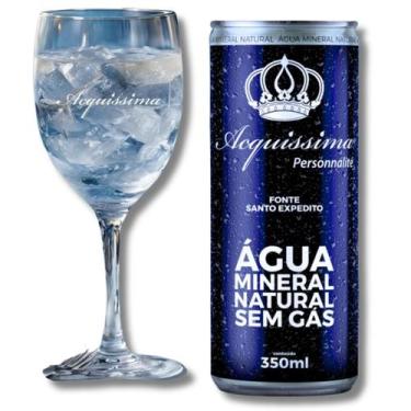 Imagem de água mineral acquissima lata 350ml  ph alto 6,5  pack 12 unidades - AQ