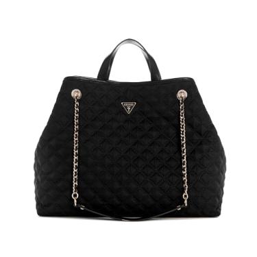 Imagem de GUESS Giully Bolsa grande 2 em 1, preta, Preto, One Size