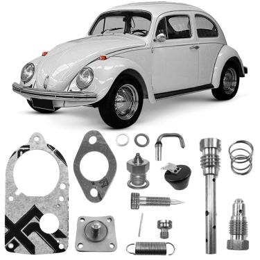 Imagem de Kit Reparo Carburador Volkswagen Fusca 1300 68 a 83 Bastos