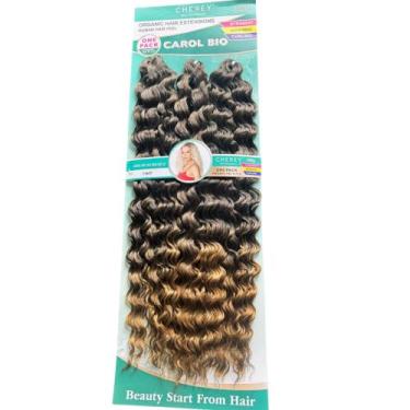 Imagem de Cabelo Cacheado Cherey Carol Fibra Bio Orgânico Premium 70cm - BBLESS,