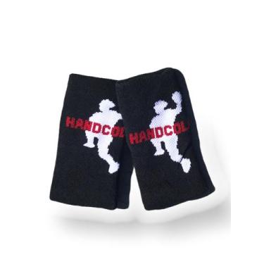Imagem de Munhequeira HandCola 16 cm (par) Preta