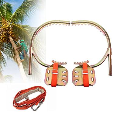 Imagem de Espiga de escalada de árvores, grampos de cuidados com árvores para eletricistas, equipamento esportivo ao ar livre de aço inoxidável, modelo 600