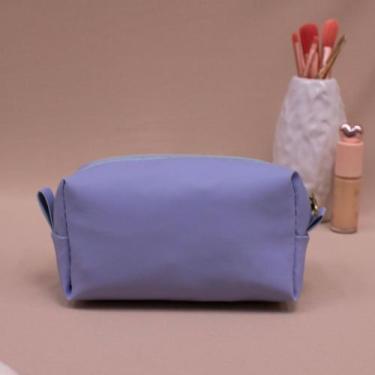 Imagem de Necessaire Pequena Feminina Compacta Multiuso Bolsa Organizador de Bol