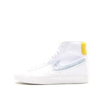 Imagem de Nike Blazer Mid '77 Big Kids Casual Skate Shoes Da4086-002 (White/Royal Tint/Solar Flare, us_Footwear_Size_System, Big_Kid, Men, Numeric, Medium, Numeric_6_Point_5)