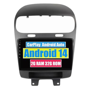 Imagem de RoverOne Central Multimídia para Dodge Journey para Fiat Leap 2012-2020 com CarPlay Android Auto Navegação GPS Bluetooth Radio Estéreo WiFi