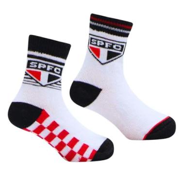 Imagem de Kit Meia São Paulo FC 2 Pares Infantil