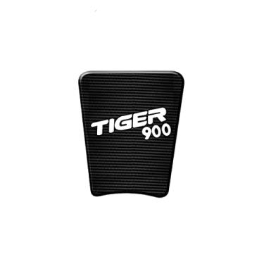 Imagem de Acc-Creativity Adesivo de almofada de tanque de fibra de carbono para motocicleta almofada de tanque de combustível a gás óleo decalque protetor de tanque emblema compatível com Triumph Tiger Tiger900