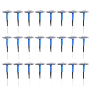 Imagem de Mbeysaq 24 peças para carro, motocicleta, universal, reparo de perfuração de pneu sem câmara, plugue de cogumelo (48 x 6 mm)