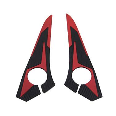 Imagem de Acc-Creativity Adesivo 3D de carenagem frontal de motocicleta compatível com YAMAHA NMAX155 2020 (vermelho)