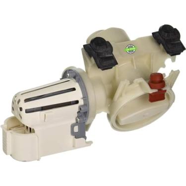 Imagem de GSPUSA 461970228511 461970228512, 461970228513 CKD228513X compatível com GE, conjunto de bomba de drenagem de arruela Hotpoint serve no antigo número 280187, 461970228511, 461970228513-GG. V