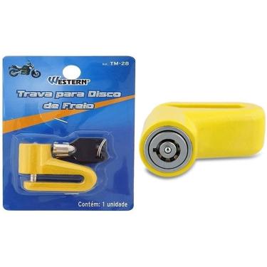 Imagem de Trava Cadeado P/ Disco De Freio De Moto Antifurto