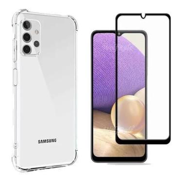 Imagem de Capa Case Anti Queda Samsung Galaxy A32 + Pelicula 3d Vidro - Shop Cel