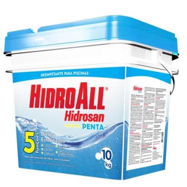 Imagem de Cloro granulado para piscina Hidroall Penta 10kg