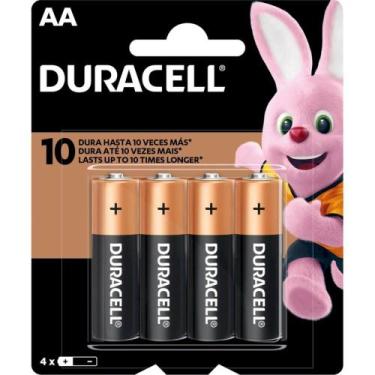 Imagem de Pilha acalina duracell pequena aa cartela com 4 unidades, ., UN