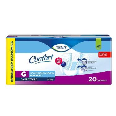 Imagem de Fralda Geriátrica Tena Confort G 20 Unidades