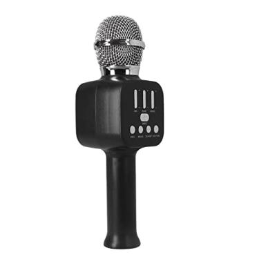 Imagem de KIMISS Karaoke Telefone Portátil Portátil KTV para Adultos & | Música Vocal e de Fundo Profissional | Telefone Sem Fio Recarregável (Preto)