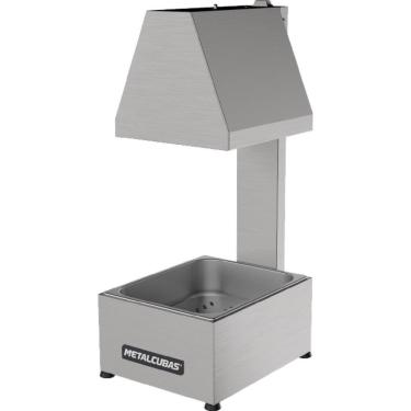 Imagem de Conservador De Frituras 1 Cuba Mcf01cp Metalcubas Conservador Inox 110v