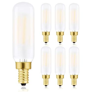 Imagem de Lâmpada LED LVYE T6.5 regulável E12 2W 2700K 250lm, pacote com 6