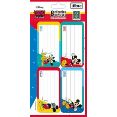 Imagem de Etiqueta Escolar Adesiva Mickey Tilibra, Unico