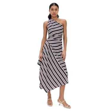 Imagem de ALC Vestido feminino Lyn, Listra azul marinho, 44