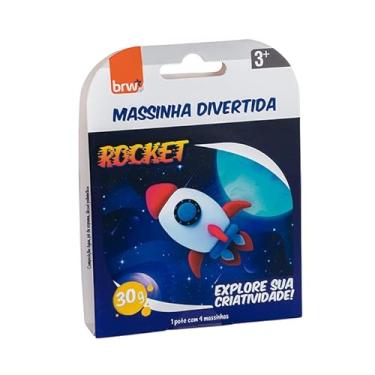 Imagem de BRW Massa de Modelar Divertida 4 Cores 30g Rocket